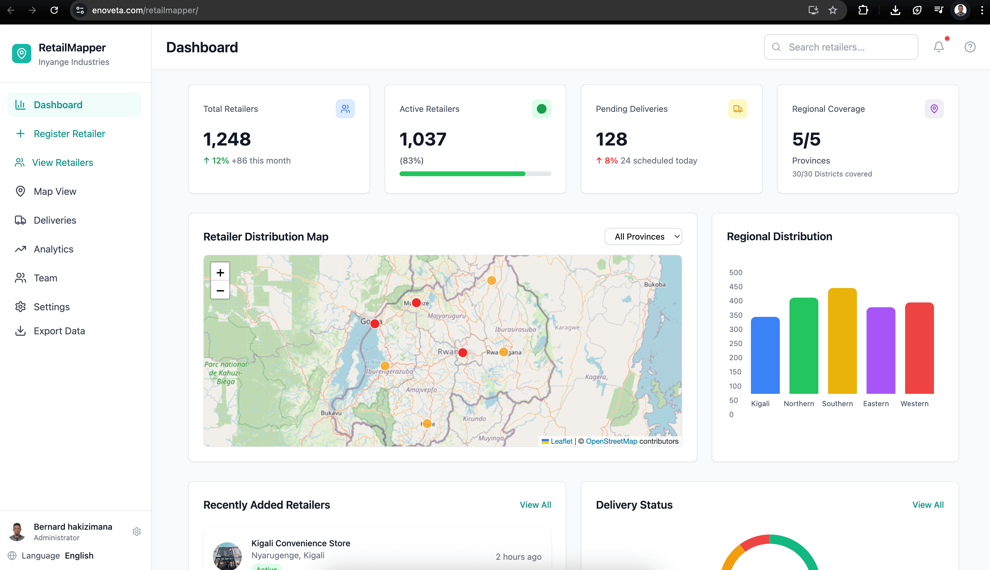 Retail Mapper Platform
