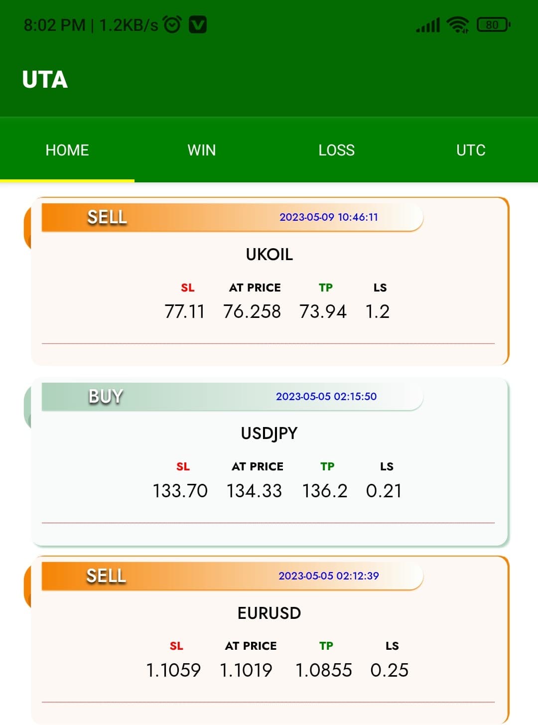 UTC FX Trading Platform